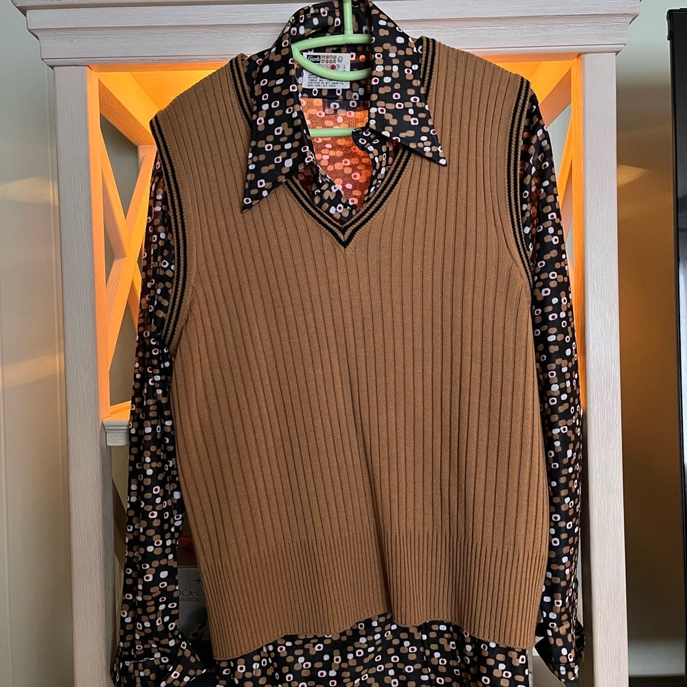 Vintage Oxford and Vest